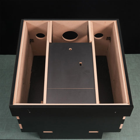 Rowsfire A110 A32X Pedestal Frame with Instrument Panels & Throttle Stand for Flight Simulator (MDF Material)