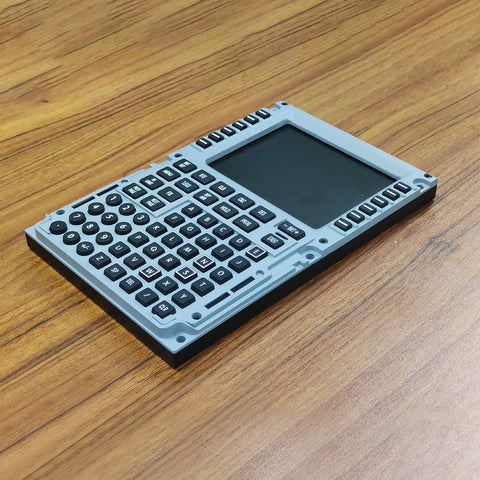 1/1 Scale Metal B737 CDU Home Cockpit Panel Compatible with MSFS 2020/2024, Prepar3D, X-Plane