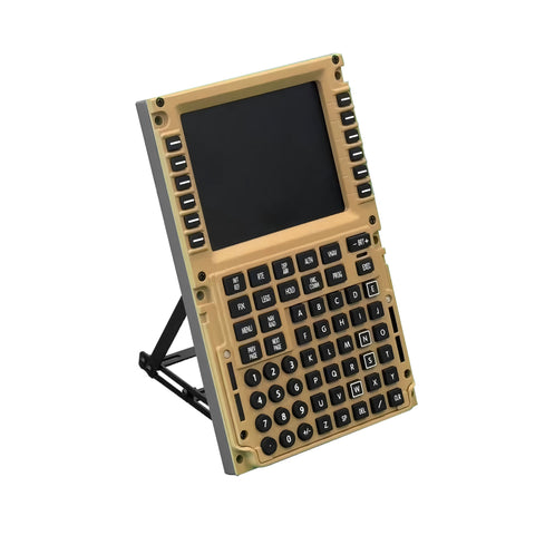 1/1 Scale Metal B777 CDU Home Cockpit Panel Compatible with MSFS 2020/2024, Prepar3D, X-Plane