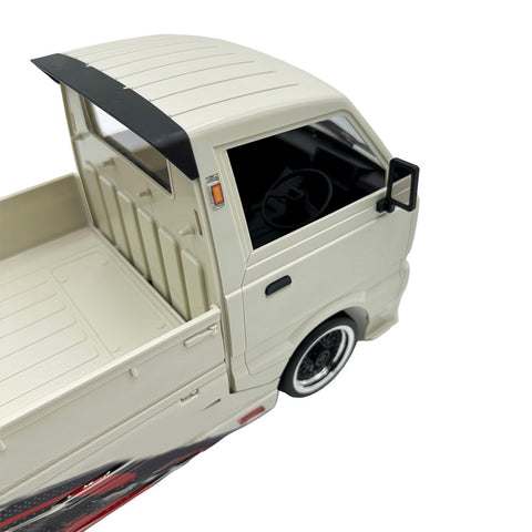 1/10 Scale 2.4G 4WD Full-Proportional Brushless RC Small Pickup Truck Model with Two Batteries