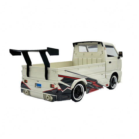 1/10 Scale 2.4G 4WD Full-Proportional Brushless RC Small Pickup Truck Model with Two Batteries