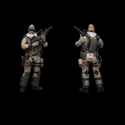 1/18 Scale Articulated Speicial Forces Soldier Figure,Compatible with 500-Class RC Helicopter