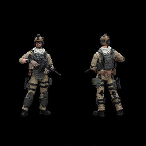 1/18 Scale Articulated Speicial Forces Soldier Figure,Compatible with 500-Class RC Helicopter