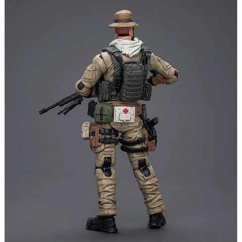 1/18 Scale Articulated Speicial Forces Soldier Figure,Compatible with 500-Class RC Helicopter