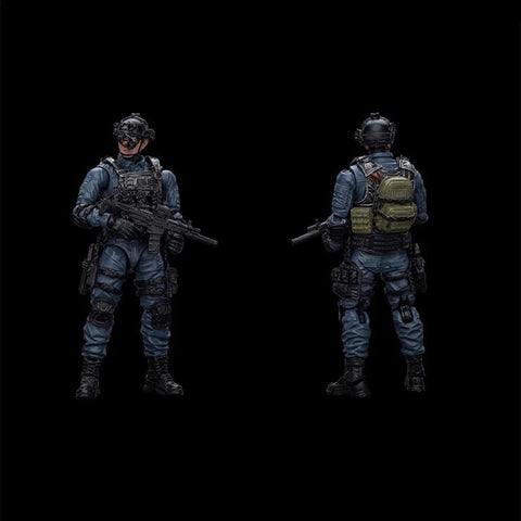 1/18 Scale Articulated Speicial Forces Soldier Figure,Compatible with 500-Class RC Helicopter