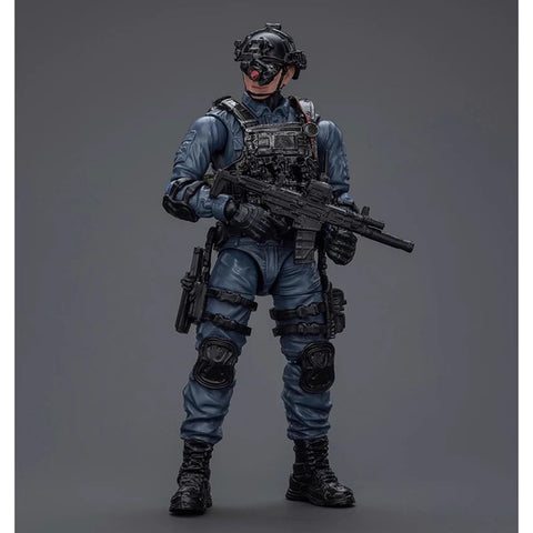 1/18 Scale Articulated Speicial Forces Soldier Figure,Compatible with 500-Class RC Helicopter