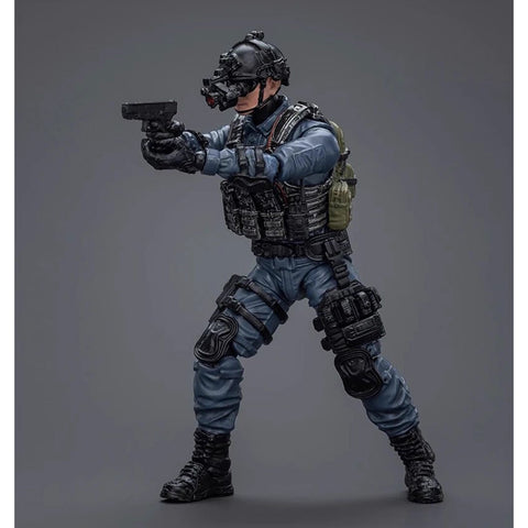 1/18 Scale Articulated Speicial Forces Soldier Figure,Compatible with 500-Class RC Helicopter