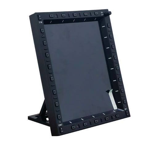10.4-Inch Military-Grade LCD MFCD Display - Full-Size Multi-Function Color Panel for PC Flight Simulators, Compatible with JF-17, F/A-18 & F16