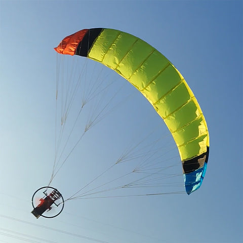 2.4G 1.5m Wingspan Nylon Canopy Fabric Electric RC Stunt Paraglider Model (RTF Version)
