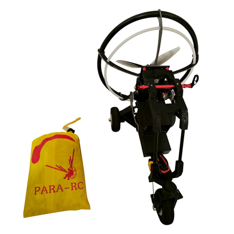 2.4G 1.5m Wingspan RC Electric Stunt Paraglider Model with Wheeled Cart (RTF Version)