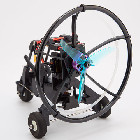 2.4G 1.8m Wingspan Nylon Canopy Fabric Electric RC Stunt Paraglider Model with Wheeled Cart (RTF Version)