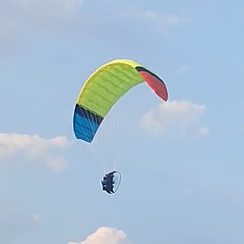2.4G 2.36m Wingspan Nylon Canopy Fabric Electric RC Stunt Paraglider Model (RTF Version)