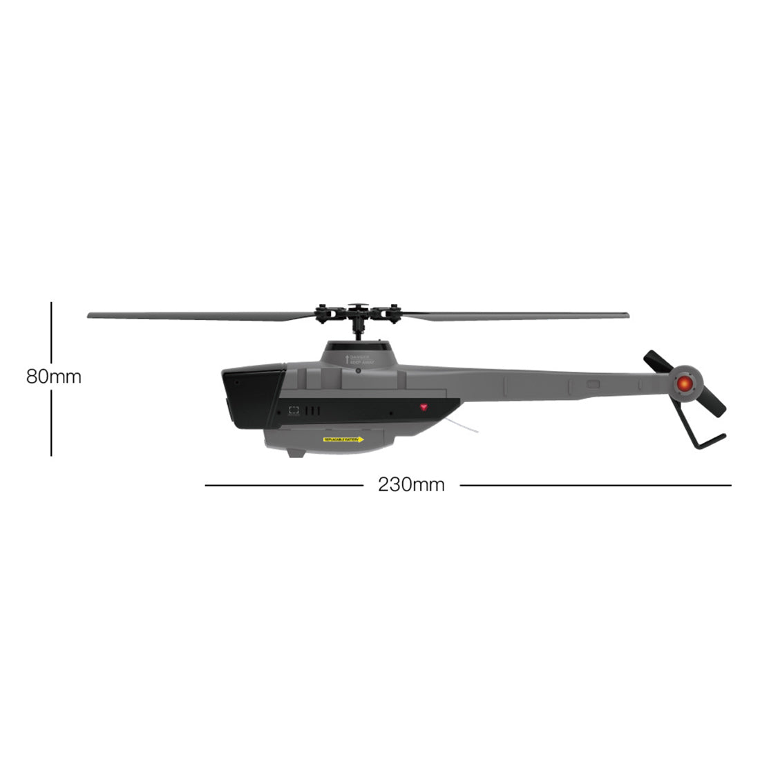 2.4G RC 4CH Black Hornet Aerial Vehicle | RTRhobby