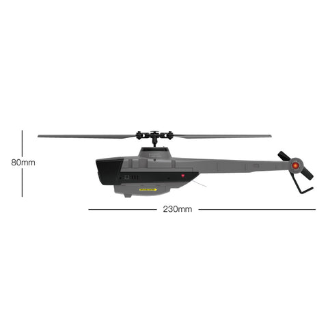 2.4G RC 4CH Black Hornet Aerial Vehicle | RTRhobby