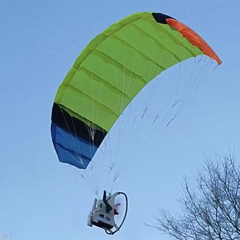 2.4G RC Electric Stunt Mini Paraglider Model High-Altitude Stunt Flight Paraglider Toy (RTF Version)