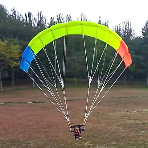 2.4G RC Electric Stunt Mini Paraglider Model High-Altitude Stunt Flight Paraglider Toy (RTF Version)
