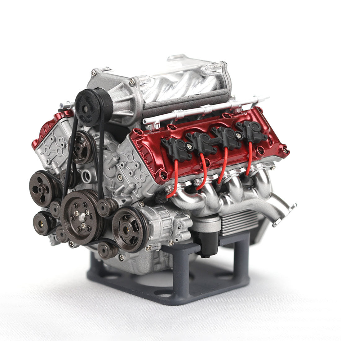 Engine Part Simulation 3D Simulation Dynamic V8 Engine Suitable for 1/10 RC Cars | RTRhobby