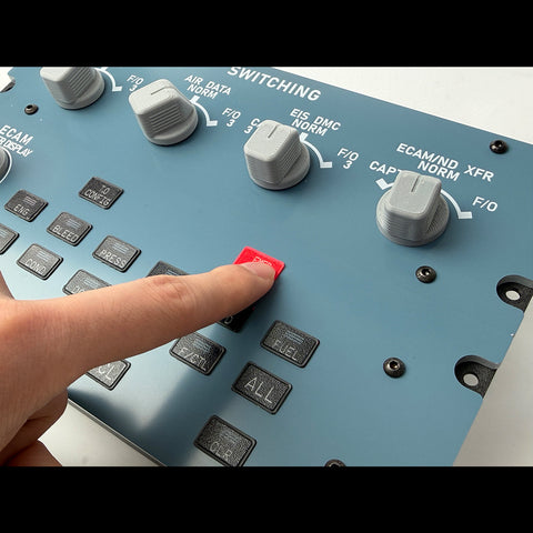 Rowsfire A109 V3.0 A32X Full Size ECAM Home Cockpit Panel for MSFS 2020/2024, FENIX, FBW on Windows