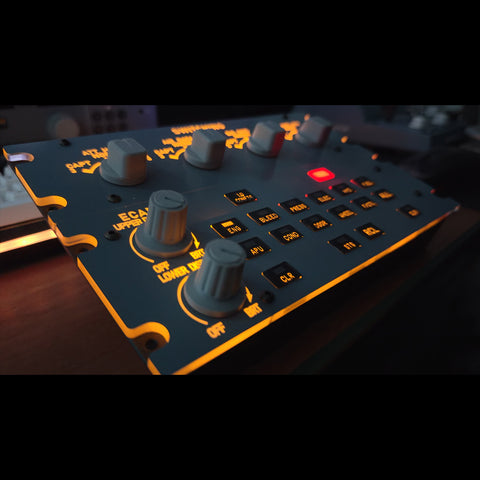 Rowsfire A109 V3.0 A32X Full Size ECAM Home Cockpit Panel for MSFS 2020/2024, FENIX, FBW on Windows