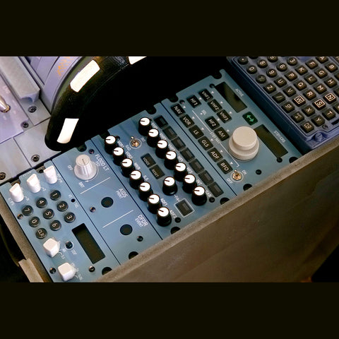 Rowsfire A111 1/1 Scale A32X/A33X/A35X RMP-ACP Panel for MSFS 2020/2024 - Compatible with FENIX, FBW - Windows Flight Sim Home Cockpit(Pre-sale)