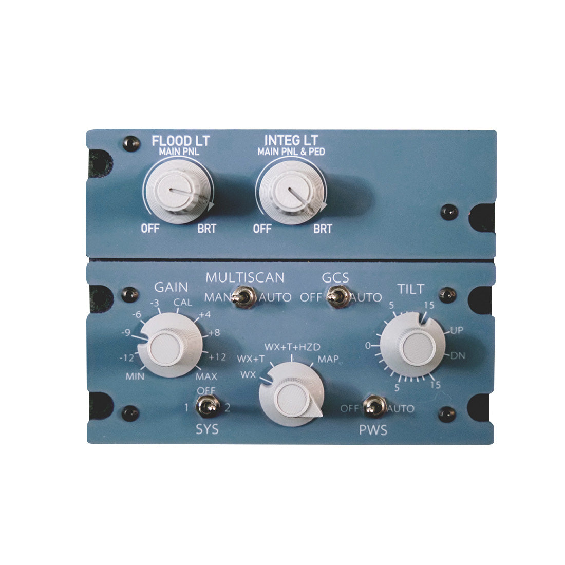 Rowsfire A112 1/1 Scale A32X/A33X/A35X CKPT-LT+WXR-Radar Integrated Panel for MSFS 2020/2024 - Compatible with FENIX, FBW - Windows Flight Sim Home Cockpit(Pre-sale)