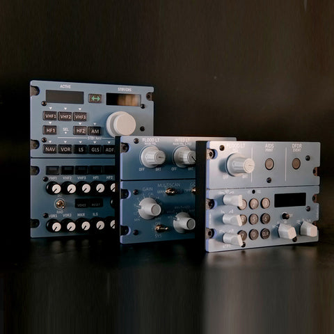 Rowsfire A112 1/1 Scale A32X/A33X/A35X CKPT-LT+WXR-Radar Integrated Panel for MSFS 2020/2024 - Compatible with FENIX, FBW - Windows Flight Sim Home Cockpit(Pre-sale)