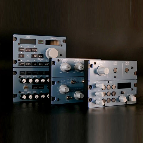 Rowsfire A113 1/1 Scale A32X/A33X/A35X TACS+CKPT-LT+DFOR HOME COCKPIT+ATC Integrated Panel(Pre-sale)