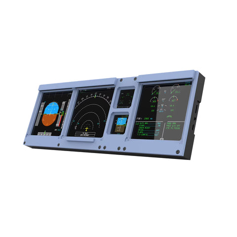 A32X/A35X/A38X PFD-ND-ECAM-E/WD 4-in-1-Display for MSFS 2020/2024 - Compatible with Fenix, PMBG, FBW & NEOV2 - Windows Home Cockpit Panel（Pre-Sale）