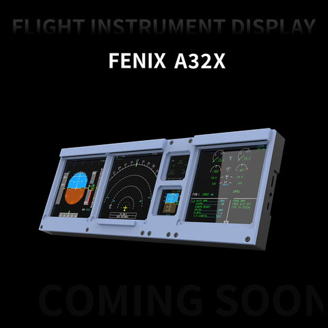 A32X/A35X/A38X PFD-ND-ECAM-E/WD 4-in-1-Display for MSFS 2020/2024 - Compatible with Fenix, PMBG, FBW & NEOV2 - Windows Home Cockpit Panel（Pre-Sale）