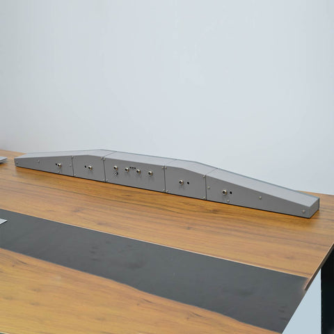 A32x Full-Metal FCU&EFIS Control System with Glare Shield for X Plane11/12, MSFS2020/2024, Compatible with Toliss, FBW, Fenix, FSLabs