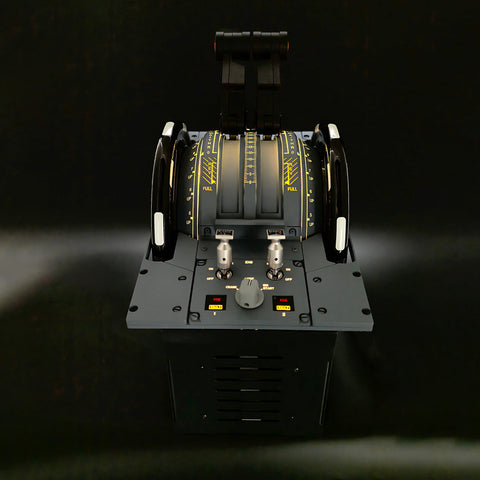 A32x Full-Metal Fully Motorized 1/1 Scale Throttle-Quandrant for SFS, Prepar3D, X-Plane - Compatible with X-Plane 11/12, ToLiss A32x NEO, Prepar3D V4+, iFSim A32x, ProSim A32x & Fenix A32x(Pre-sale)