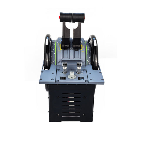 A32x Full-Metal Fully Motorized 1/1 Scale Throttle-Quandrant for SFS, Prepar3D, X-Plane - Compatible with X-Plane 11/12, ToLiss A32x NEO, Prepar3D V4+, iFSim A32x, ProSim A32x & Fenix A32x(Pre-sale)