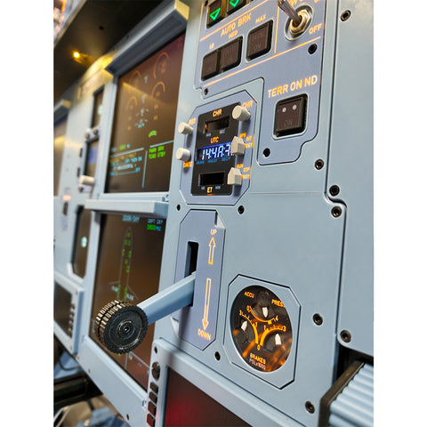A32X Full-Size Flight Simulator Instrument Panel, Compatible with FENIX A32X for MSFS 2020/2024 and TOLISS A32X for X-Plane 12 (Pre-order)