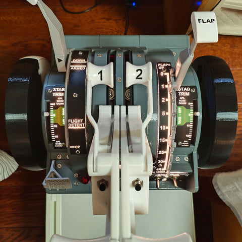 B737 1/1 Scale Autothrottle for PMGD, Zibo B737 Compatible with MSFS2020, Xplane12