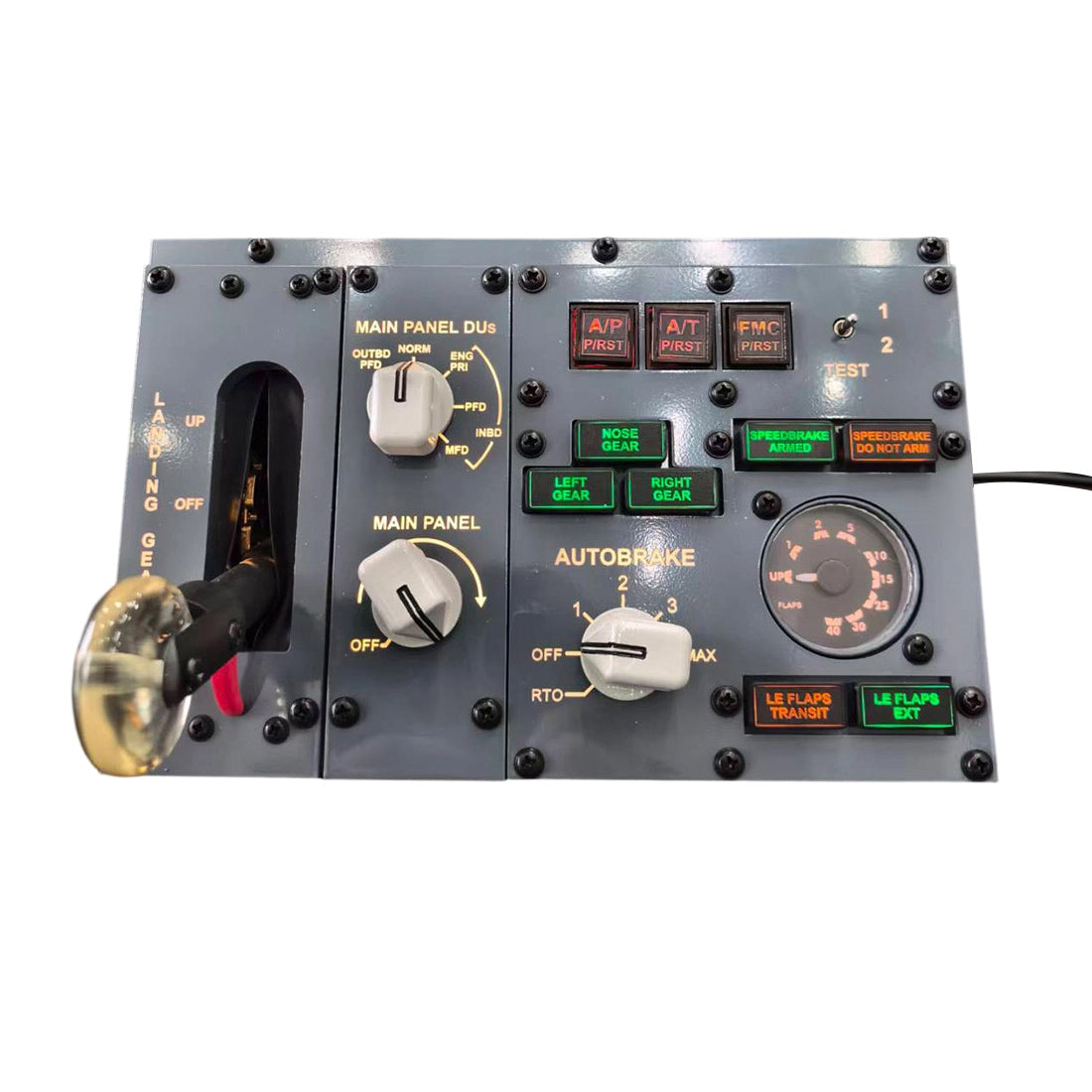 B737 Desktop (MIP) Simulator Panel for MSFS2020/2024, X Plane - Compatible with PMDG737, Zibo737 (Pre-sale)
