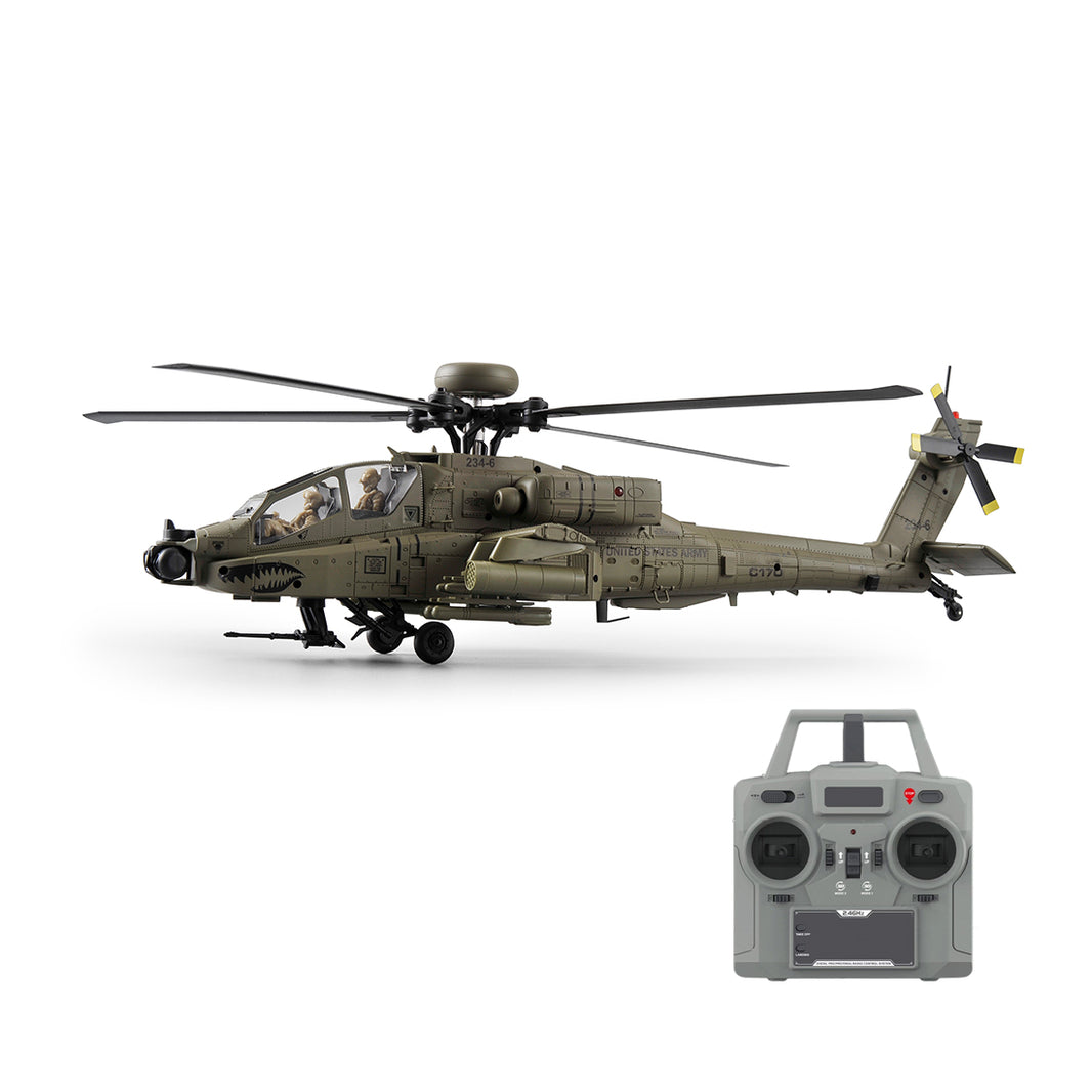 C170 1/48 Scale AH-64D 2.4G 6CH RC Helicopter | RTRHOBBY – RTRhobby