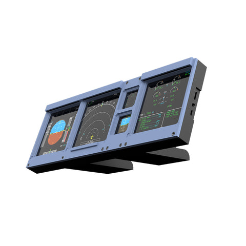 D106 A32X/A35X/A38X PFD-ND-ECAM-E/WD 4-in-1-Display for MSFS 2020/2024 - Compatible with Fenix, PMBG, FBW & NEOV2 - Windows Home Cockpit Panel（Pre-Sale）