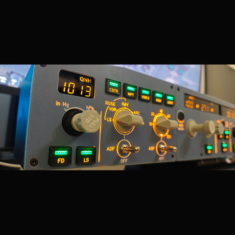 D108 All-in-One A32X Home Cockpit Panel for Windows MSFS2020/2024, X-Plane 12 (Fenix, FBW, Toliss)