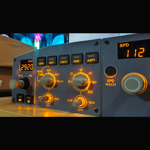D108 All-in-One A32X Home Cockpit Panel for Windows MSFS2020/2024, X-Plane 12 (Fenix, FBW, Toliss)