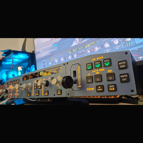 D108 All-in-One A32X Home Cockpit Panel for Windows MSFS2020/2024, X-Plane 12 (Fenix, FBW, Toliss)