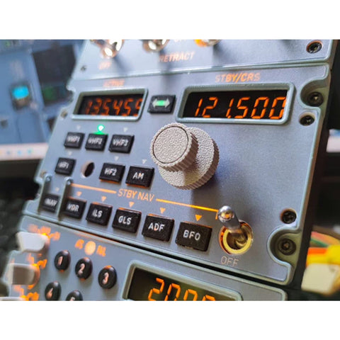 D109 All-in-One A32X Home Cockpit Panel - Integrated RMP+Lighting+ATC for Windows MSFS2020/2024, X-Plane 12 (Fenix, FBW, Toliss)