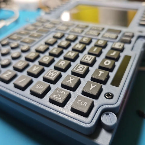 D110 A32X MCDU Home Cockpit Panel for Windows MSFS2020/2024, Compatible with Fenix, FBW, Toliss (Backlit Edition)