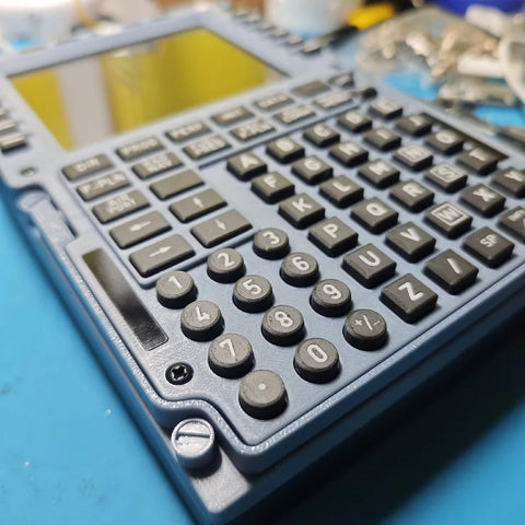 D110 A32X MCDU Home Cockpit Panel for Windows MSFS2020/2024, Compatible with Fenix, FBW, Toliss (Backlit Edition)