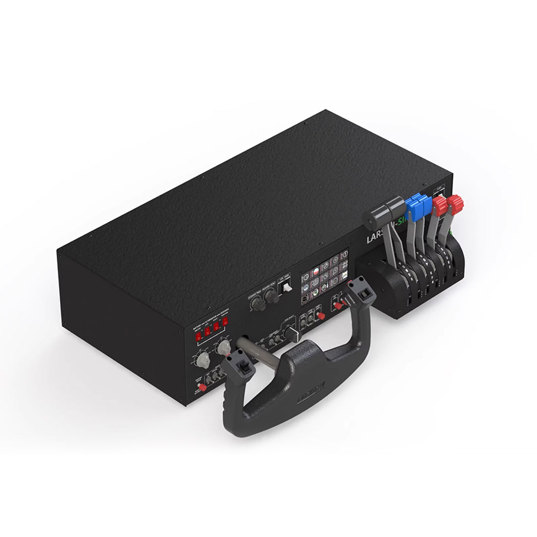 Desktop Flight Sim Control Metal Housing Panel with Integrated Display ...