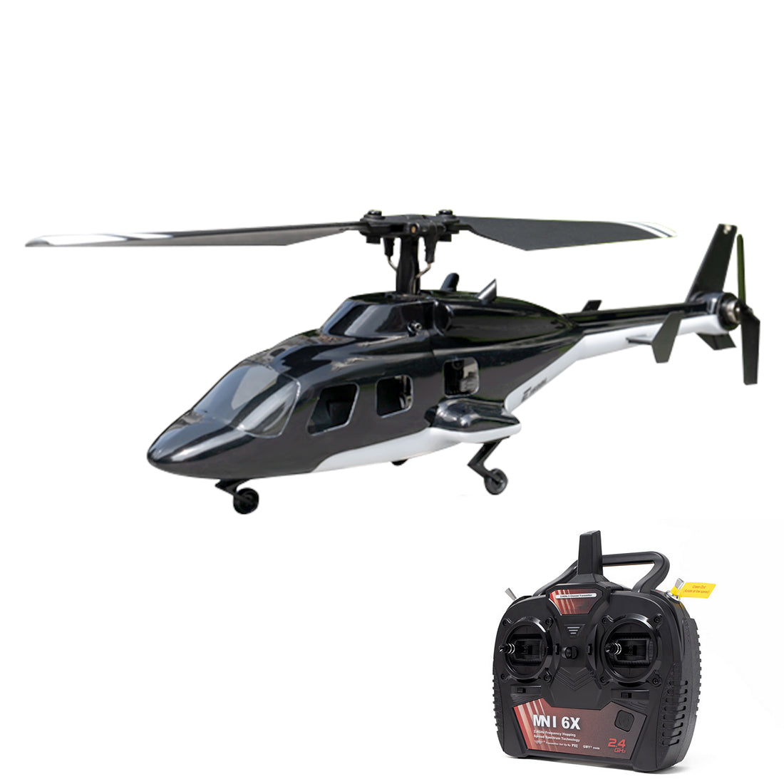 F150BL V3 Airwolf RC Helicopter Model with LED Lights RTF | RTRhobby