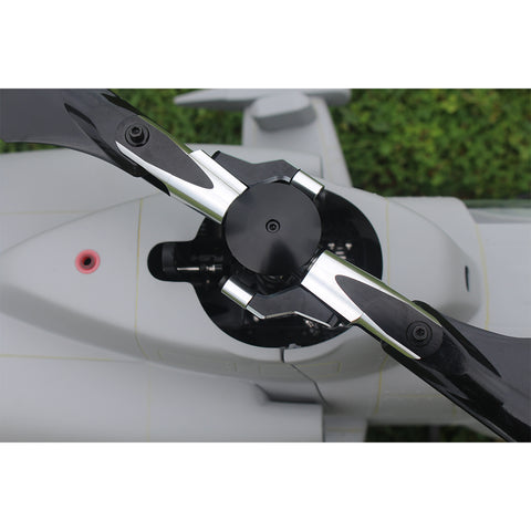 FL500 AH-1 500-Class 2.4G 6CH Scale RC Helicopter Model with FLISHRC L7 Flight Controller, 4-Mode Positioning GPS, Realistic Cockpit (RTF Version)
