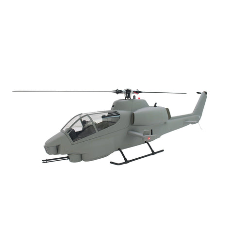 FL500 AH-1 500-Class 2.4G 6CH Scale RC Helicopter Model with FLISHRC L7 Flight Controller, 4-Mode Positioning GPS, Realistic Cockpit (RTF Version)