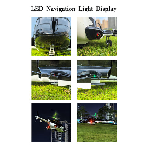FL500 Air-wolf Pro 500-Class 2.4G 6CH Scale RC Helicopter Model with FLISHRC L7 Flight Controller, 4-Mode Positioning GPS (RTF Version)