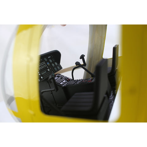 FL500 BO105 500-Class 2.4G 6CH Scale RC Helicopter Model with FLISHRC L7 Flight Controller, 4-Mode Positioning GPS, Realistic Cockpit(TRF Version)