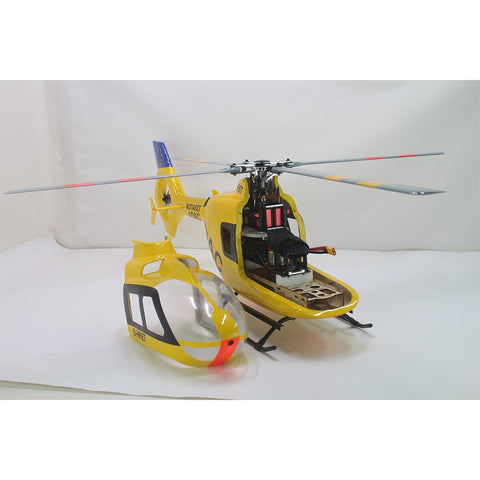 FL500 EC135 500-Class 2.4G 6CH Scale RC Helicopter with FLISHRC L7 Flight Controller and 4-Mode Positioning GPS(RTF Version)